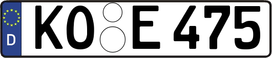 KO-E475