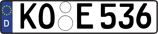 KO-E536