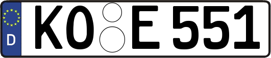KO-E551
