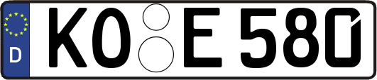 KO-E580
