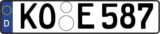 KO-E587