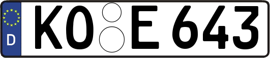 KO-E643