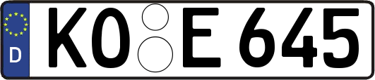 KO-E645