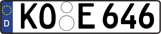KO-E646