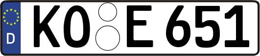 KO-E651