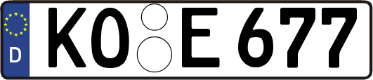 KO-E677