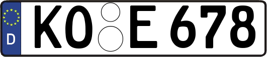 KO-E678