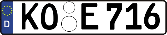 KO-E716