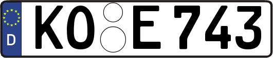 KO-E743