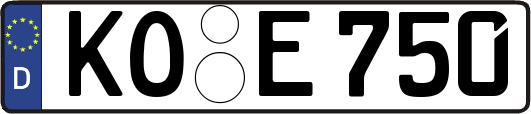 KO-E750