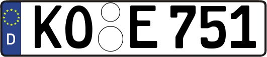 KO-E751