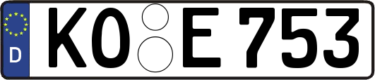KO-E753