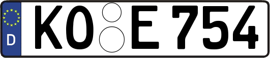 KO-E754