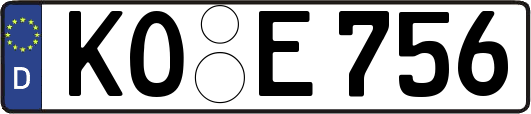 KO-E756