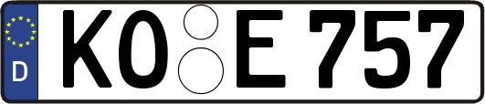 KO-E757