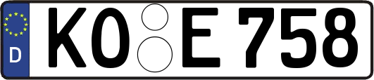 KO-E758