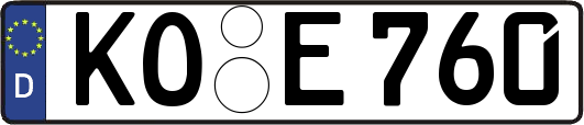 KO-E760