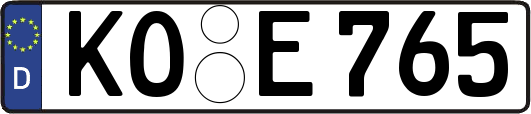 KO-E765
