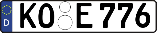 KO-E776