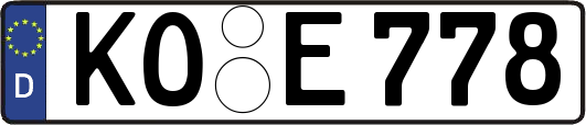 KO-E778