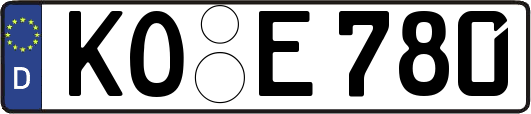KO-E780