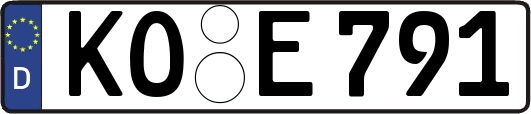 KO-E791