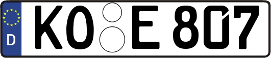 KO-E807