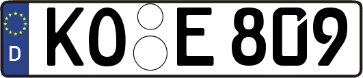 KO-E809