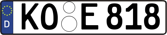 KO-E818
