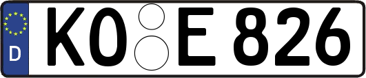 KO-E826