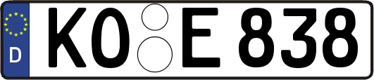 KO-E838