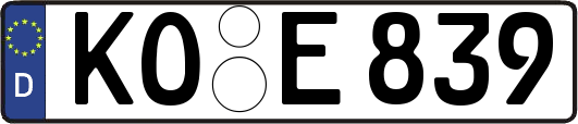 KO-E839