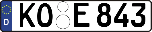 KO-E843