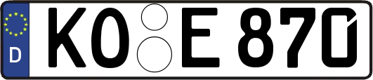 KO-E870