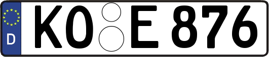 KO-E876