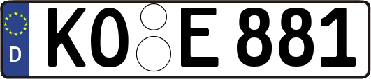 KO-E881