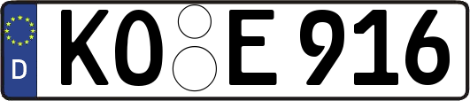 KO-E916