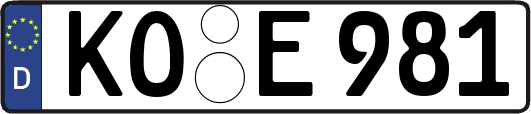 KO-E981