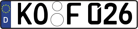 KO-F026