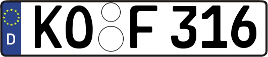 KO-F316