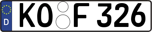 KO-F326