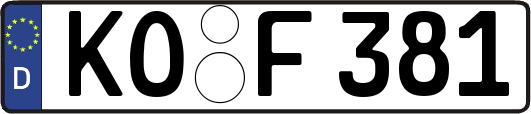 KO-F381