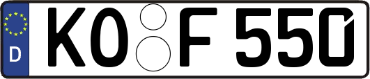 KO-F550