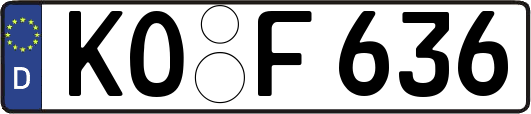 KO-F636