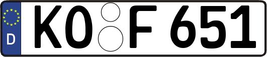 KO-F651