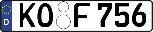 KO-F756