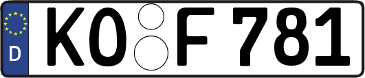 KO-F781