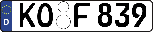 KO-F839