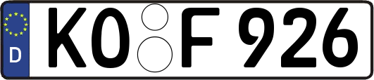 KO-F926