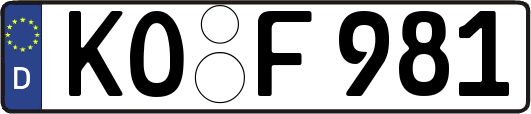 KO-F981